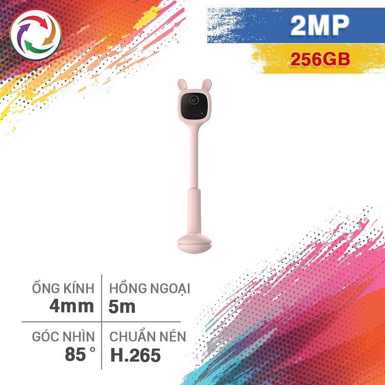 Camera Wi-Fi Pin Ezviz BM1 2MP (Rabbit)