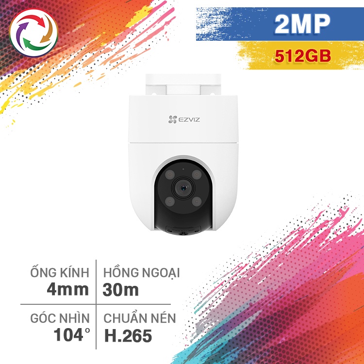 Camera Wi-Fi Ngoài Trời Ezviz H8C 2MP