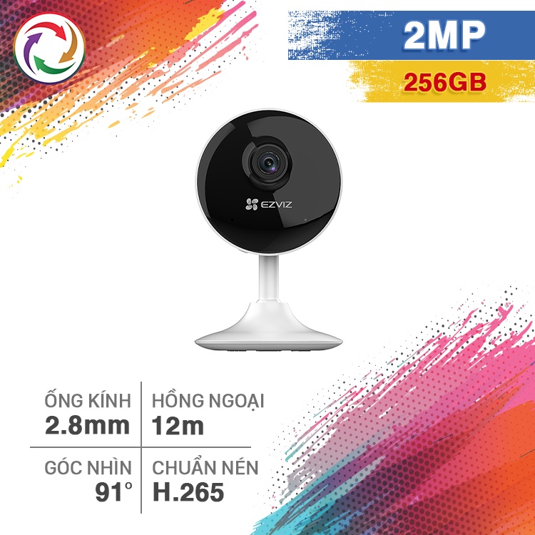 Camera Wi-Fi Ezviz Cube C1C-B 2MP