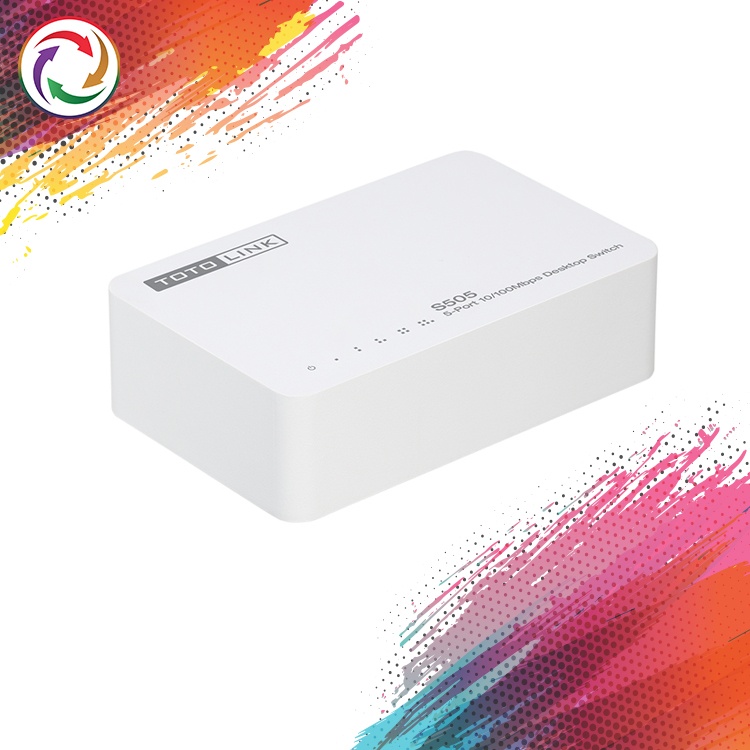 Switch 5 Cổng 10/100Mbps Totolink S505