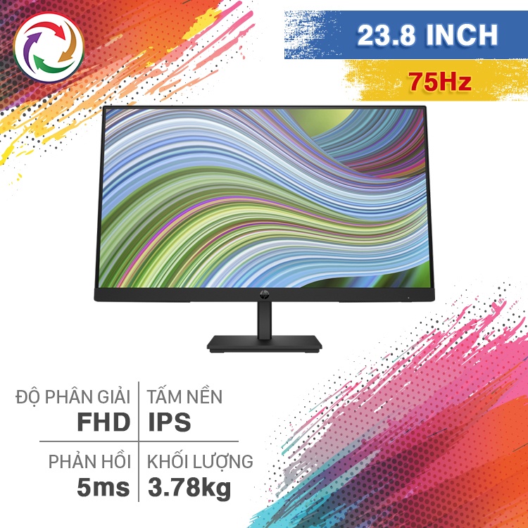 Màn Hình Máy Tính HP P24 G5 64X66AA (23.8