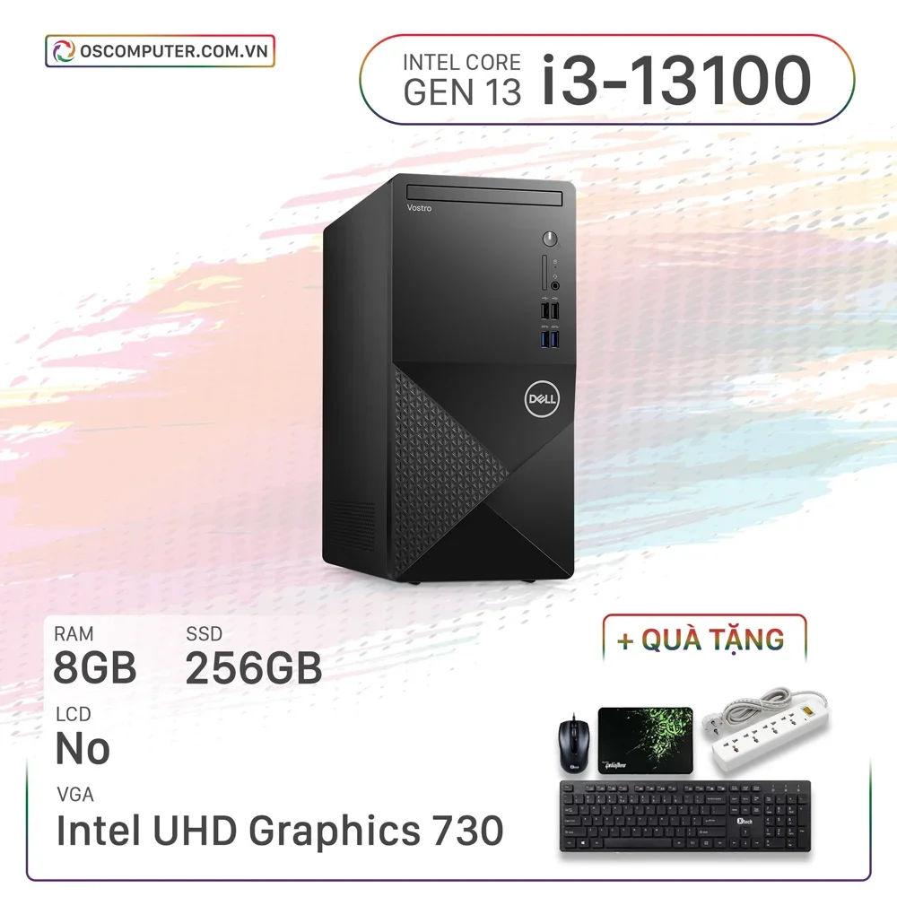 Máy Tính Bàn Dell Vostro 3020T 71023219 (i3/8GB/256GB)