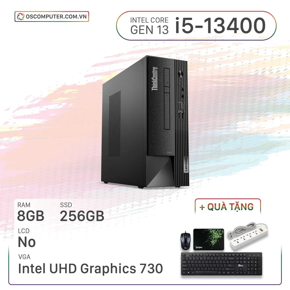 Máy Tính Bàn Lenovo ThinkCentre Neo 50s Gen 4 12JH0008VA (i5/8GB/256GB)