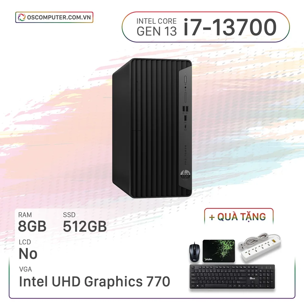 Máy Tính Bàn HP Prodesk 400 G9 MT 8U8G9PA (i7/8GB/512GB)