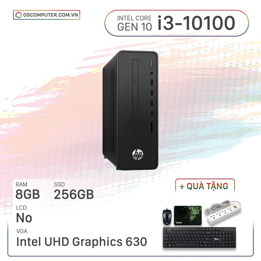 Máy Tính Bàn HP Pro 280 G5 SFF 60G67PA (i3/8GB/256GB)
