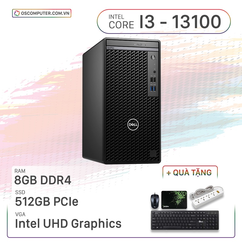 PC Dell OptiPlex 7010T MT7010-i313100-08512GW (i3-13100/8GB/512GB)