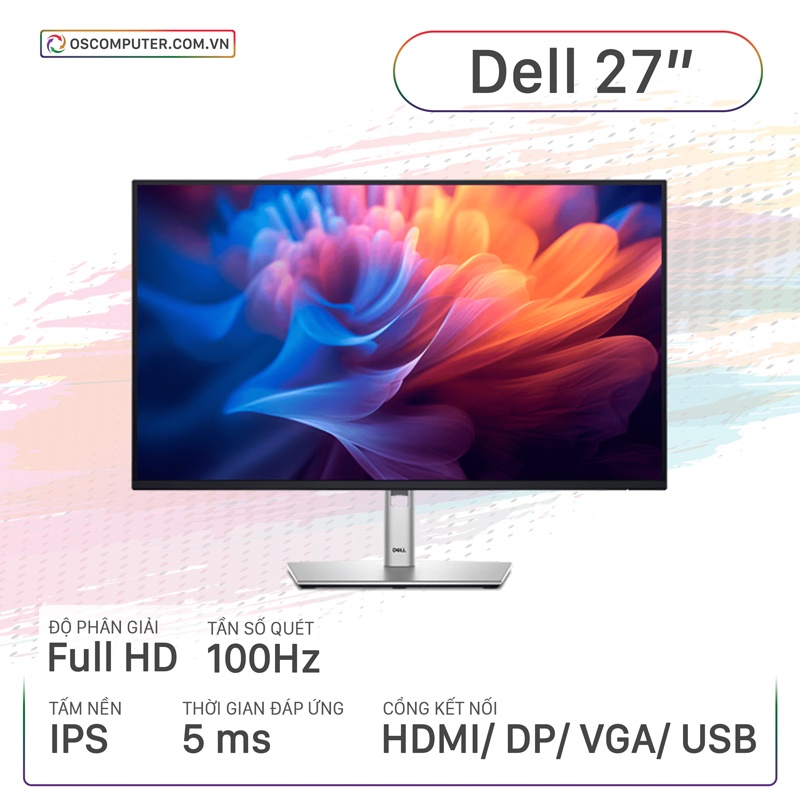 Màn Hình Máy Tính Dell P2725H (27