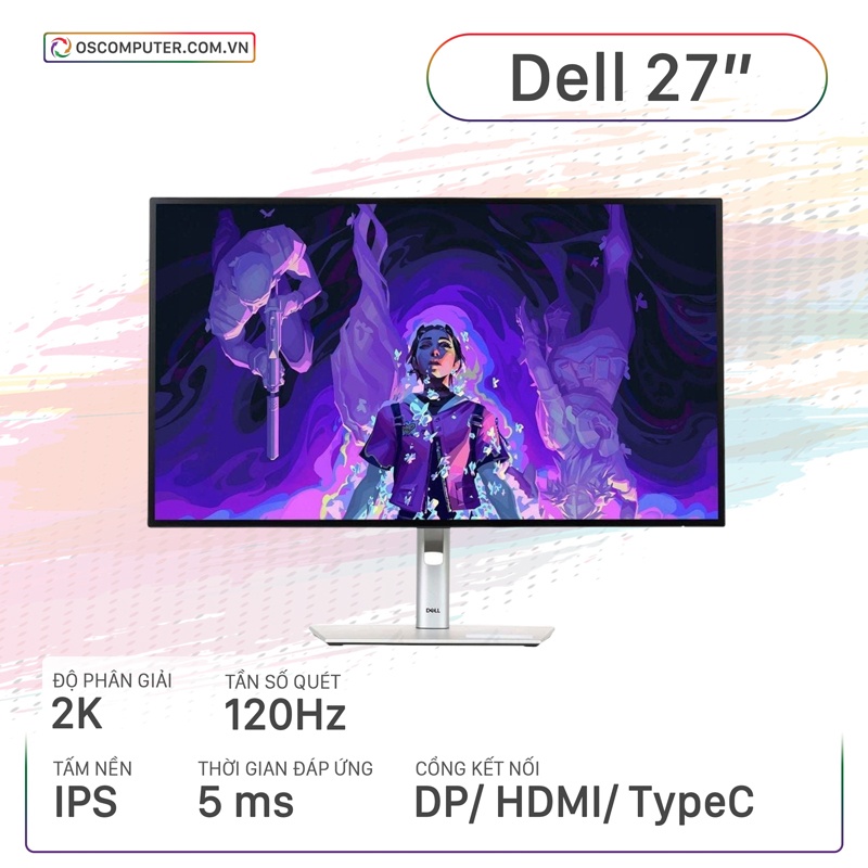 Màn Hình Máy Tính Dell UltraSharp U2724DE (27