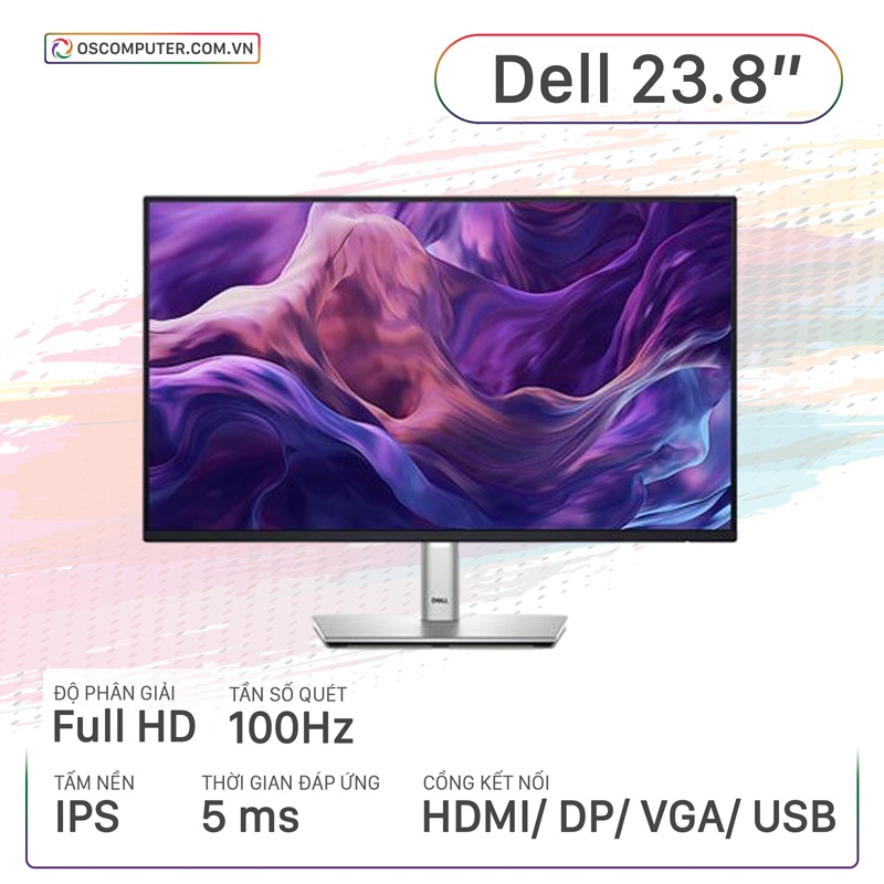 Màn Hình Máy Tính Dell P2425H (23.8