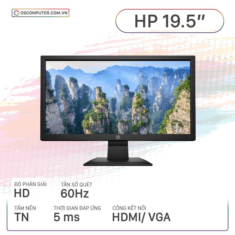 Màn Hình Máy Tính HP V20 1H849AA (19.5