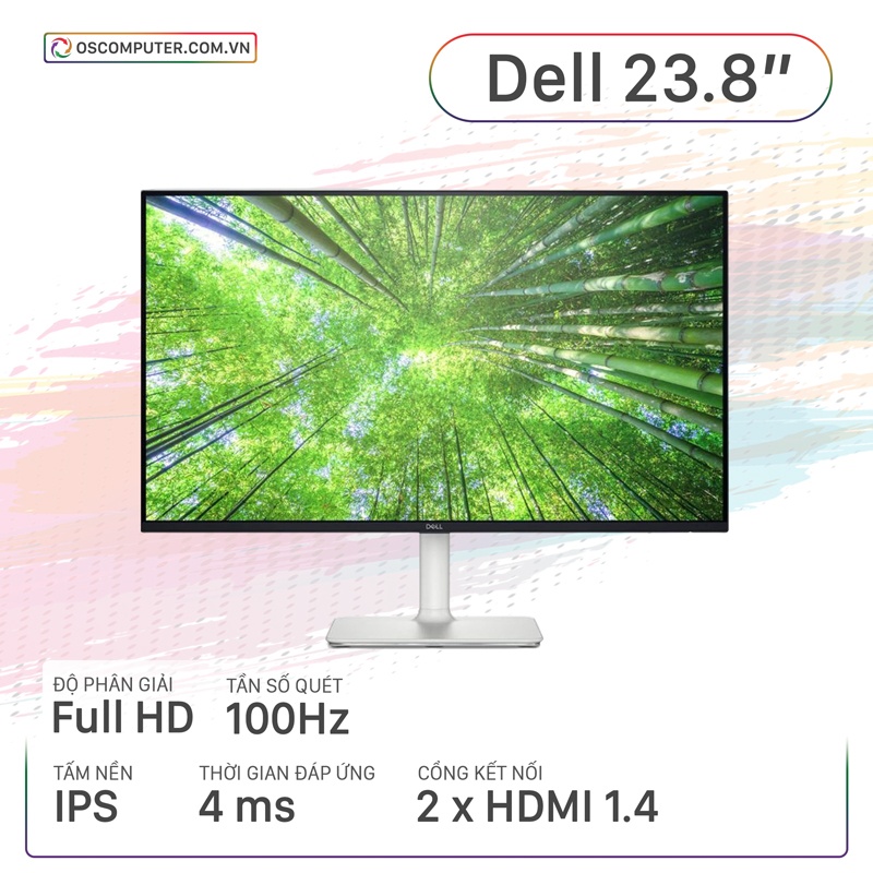 Màn Hình Máy Tính Dell S2425H (23.8