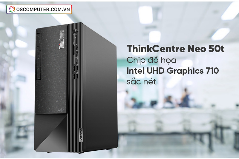 card tích hợp trên máy tính bàn Lenovo ThinkCentre Neo 50t