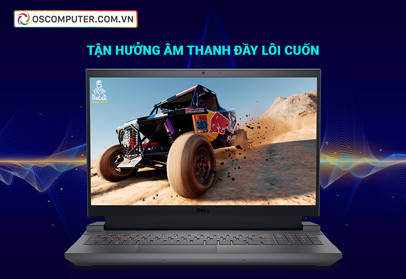 Âm thanh trên Laptop Dell Gaming G15 5520