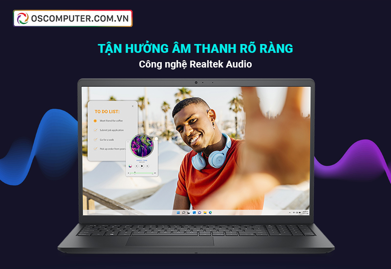 Công nghệ âm thanh trên Laptop Dell Inspiron 15 3530 N3530