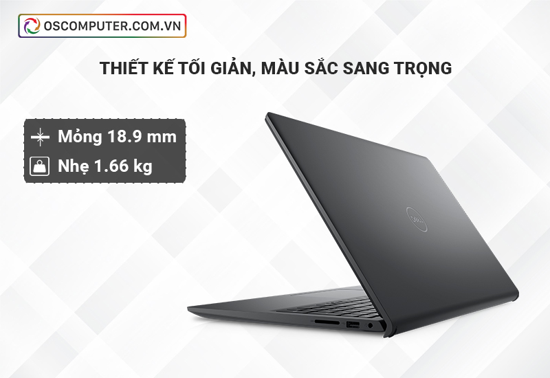 Kích thước Laptop Dell Inspiron 15 3530 N3530