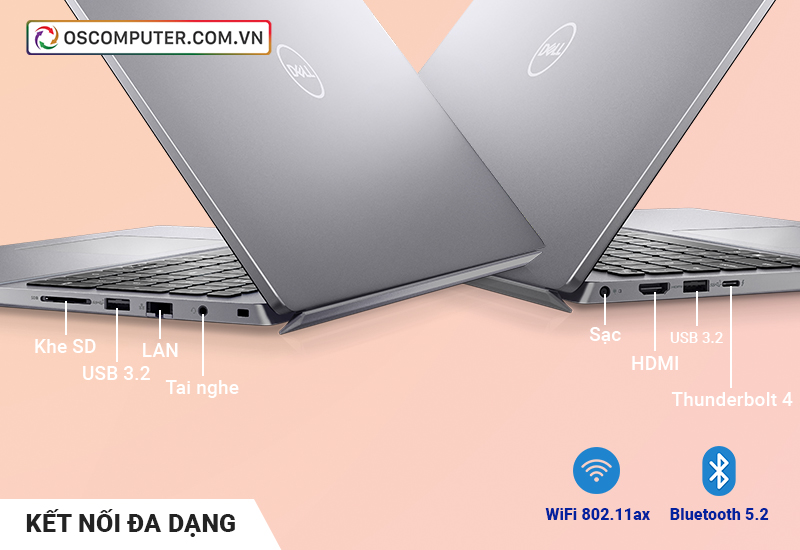 Cổng kết nối của Laptop Dell Vostro 5620-VWXVW