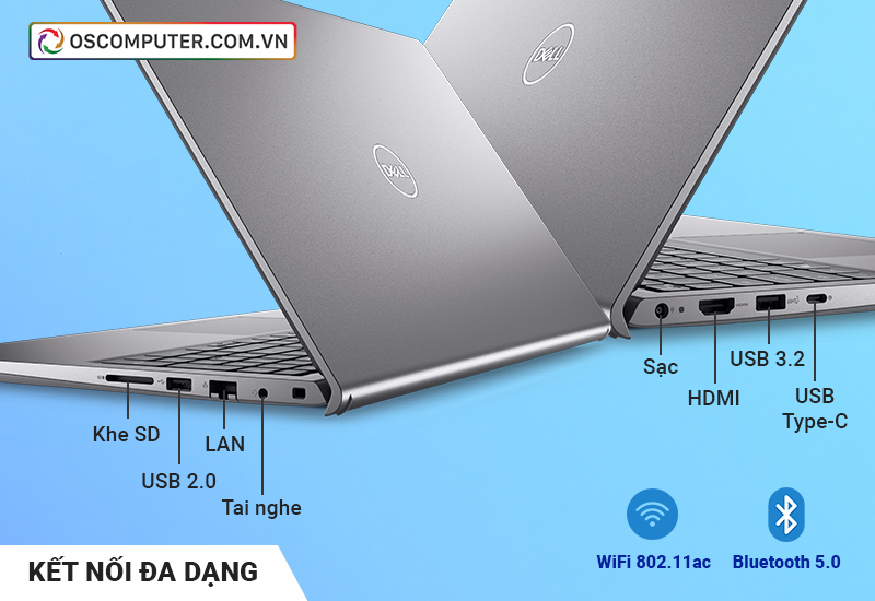 Cổng kết nối Laptop Dell Vostro 15 3530 80GG91