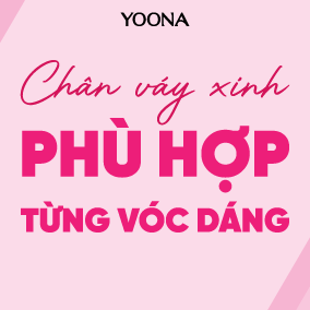 CHỌN CHÂN VÁY PHÙ HỢP THEO TỪNG DÁNG NGƯỜI