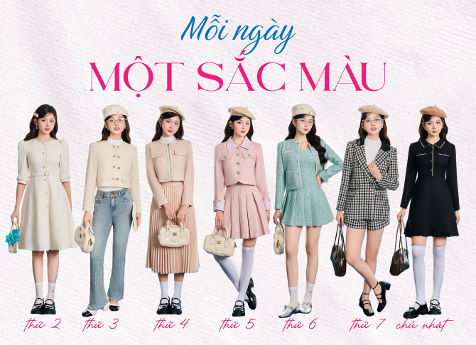 MỖI NGÀY MỘT SẮC MÀU