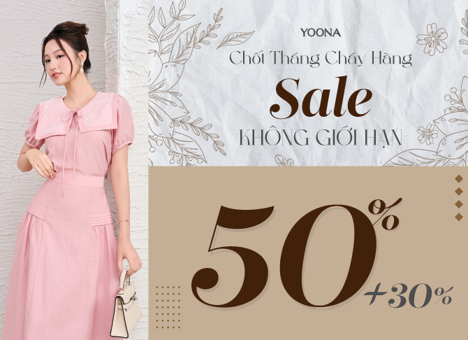 CHỐT THÁNG CHÁY HÀNG - SALE KHÔNG GIỚI HẠN || SALE 50% + TOÀN BỘ CỬA HÀNG