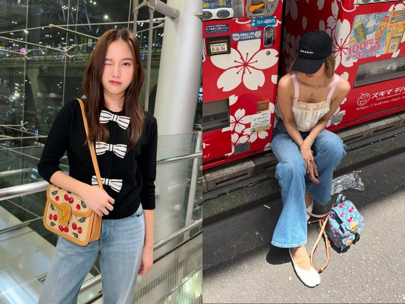 Họa tiết cherry - điểm nhấn ngọt ngào cho mùa thu