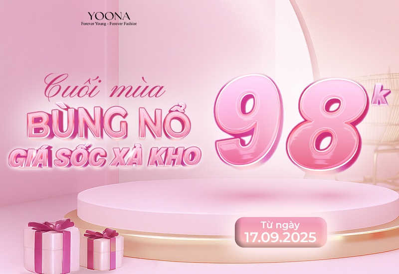 CUỐI MÙA BÙNG NỔ, GIÁ SỐC XẢ KHO