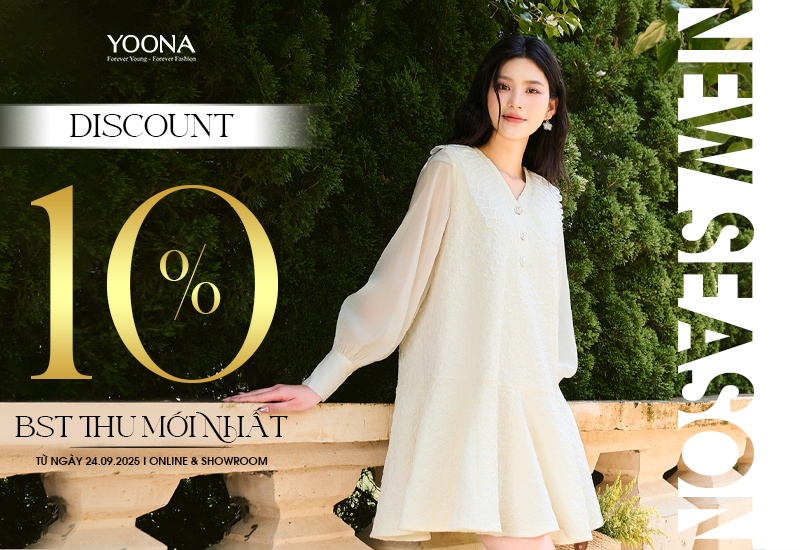 NEW SEASON | GIẢM 10% BST THU MỚI NHẤT
