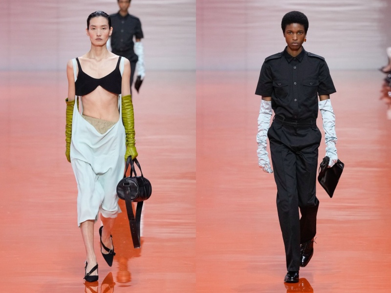 Prada ra mắt BST Xuân Hè 2026: Kỷ luật gặp gỡ sự phù phiếm