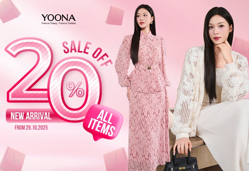FALL DEAL || SALE OFF 20% ITEMS THU MỚI NHẤT