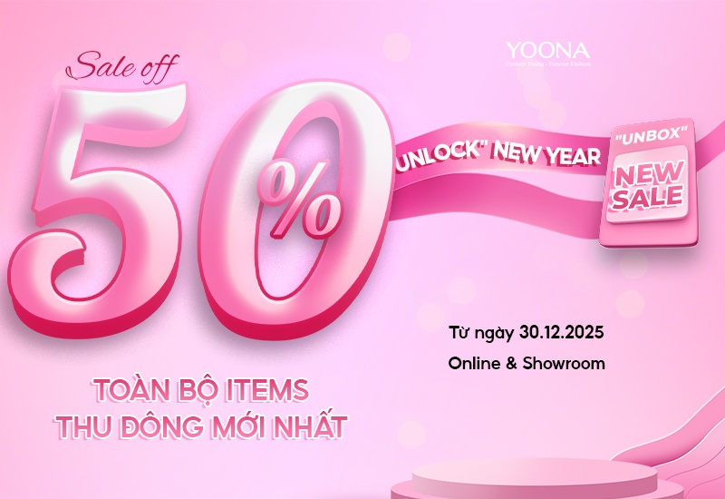 “UNLOCK” NEW YEAR - “UNBOX” NEW SALE