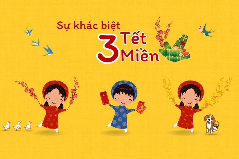 Không phải ai cũng biết: Sự khác biệt đón Tết Nguyên đán ở 3 miền Bắc - Trung - Nam