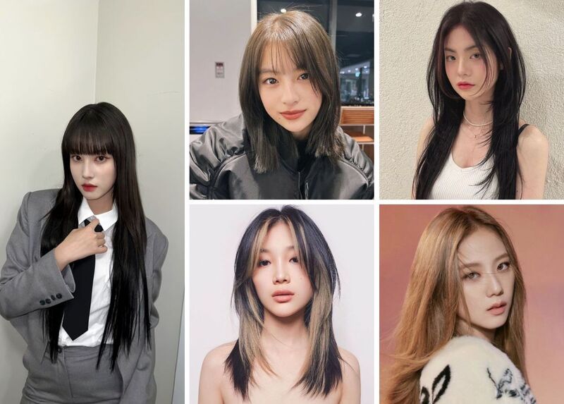 4 kiểu tóc dài chuẩn vibe Hàn giúp nàng làm mới diện mạo