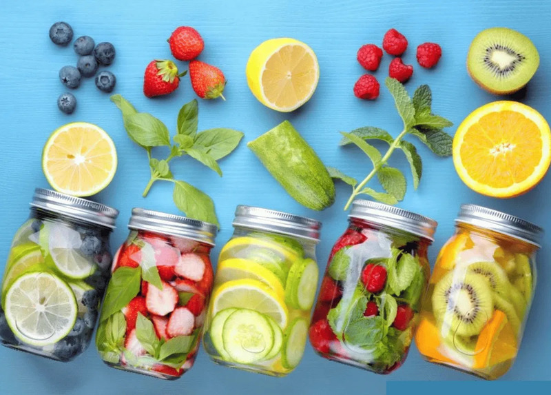 Giải nhiệt mùa hè với 6 công thức nước detox giữ dáng, đẹp da