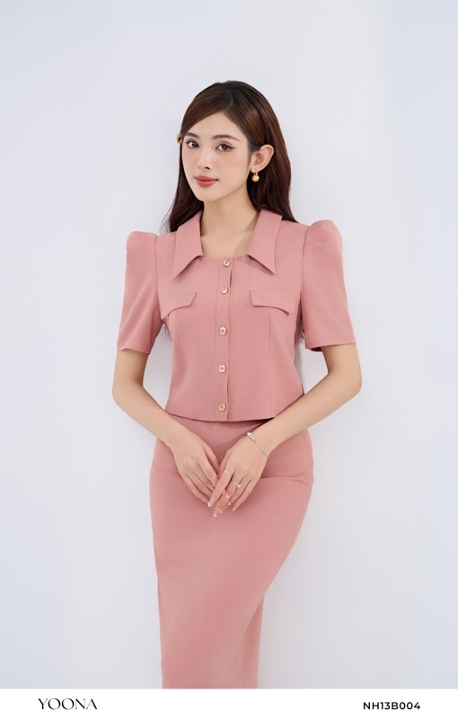 NH13B004- Bộ twill silk xước hàn