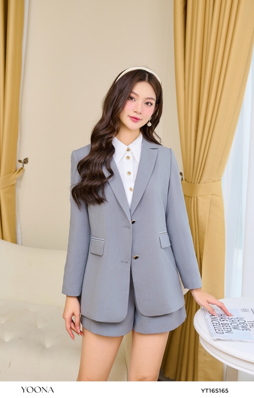 YT16S165- Bộ twill silk