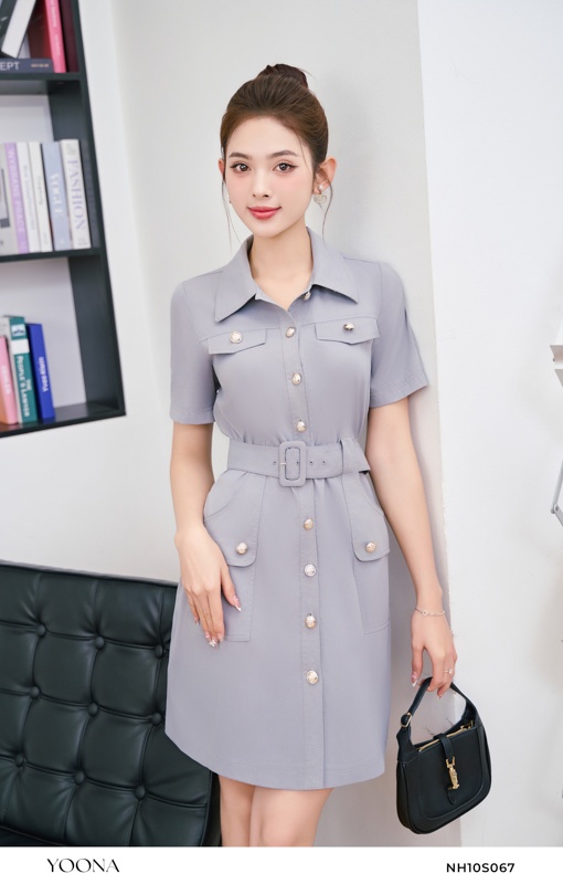 NH10S067 - Đầm chéo mỏng