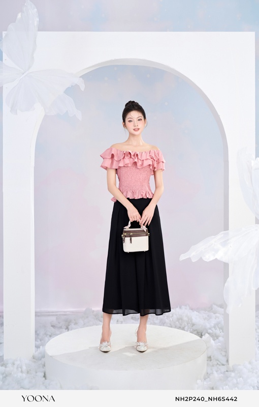 NH6S442- Quần chiffon