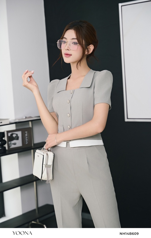 NH14B609- Bộ twill silk hàn