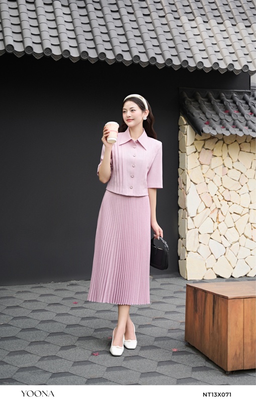 NT13X071 - Sét bộ twill silk xước hàn