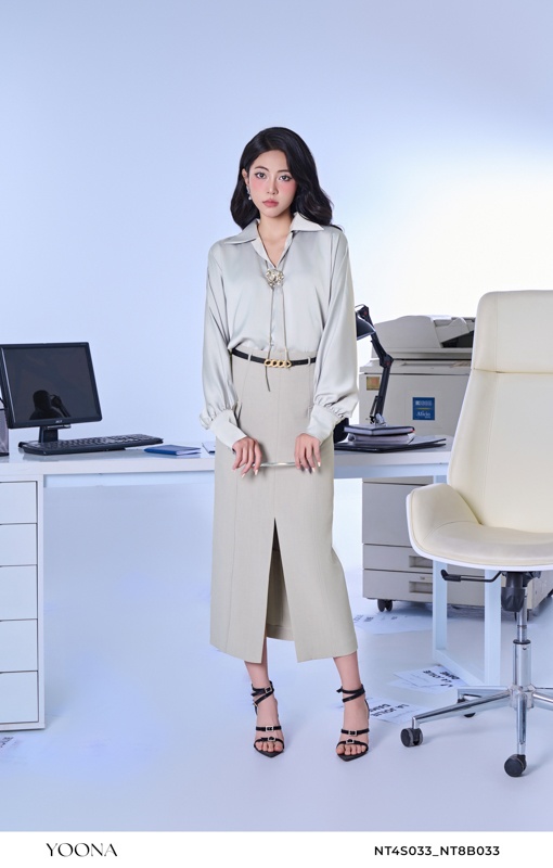 NT8B033- Juyp twill silk hàn