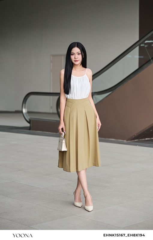 EHNK1S167 - Áo lụa