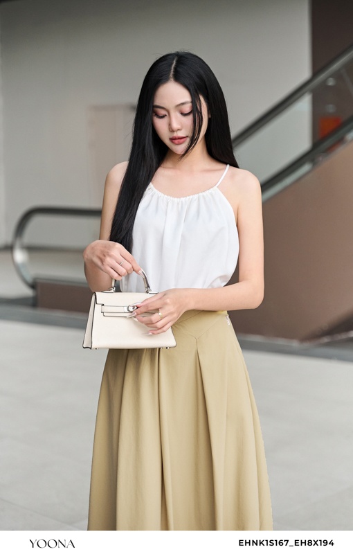 EHNK1S167 - Áo lụa