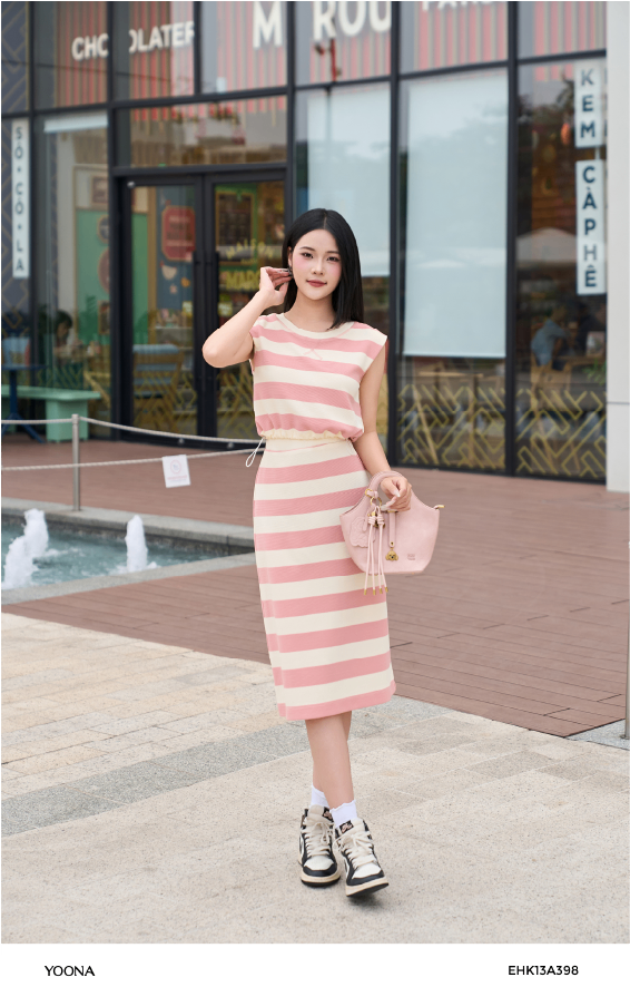EHK13A398 - Sét bộ cotton gân