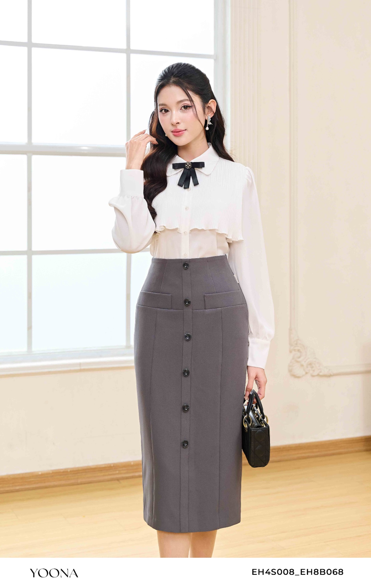 EH8B068 - Juyp twill silk chéo hàn