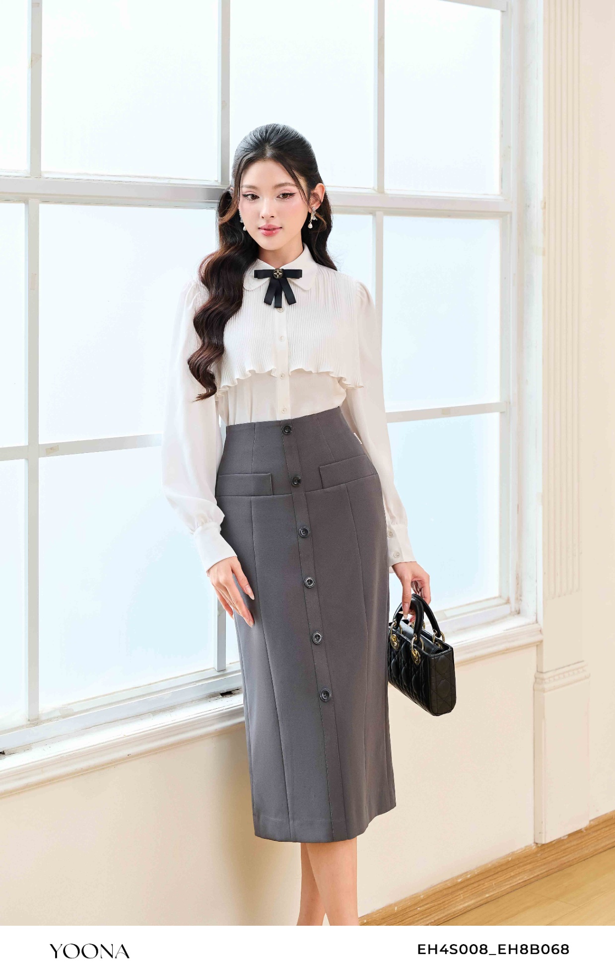 EH8B068 - Juyp twill silk chéo hàn