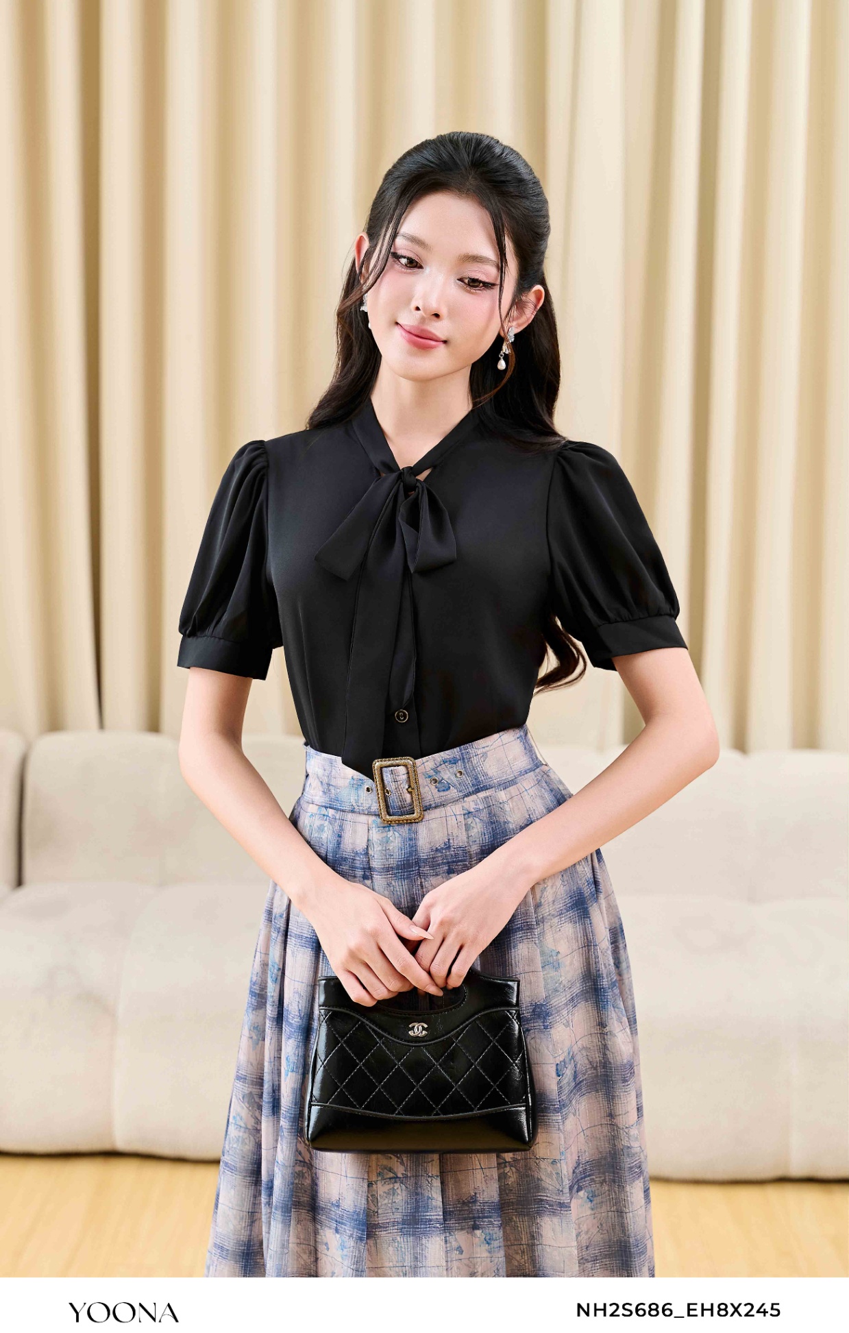 NH2S686 - Áo sơ mi lụa