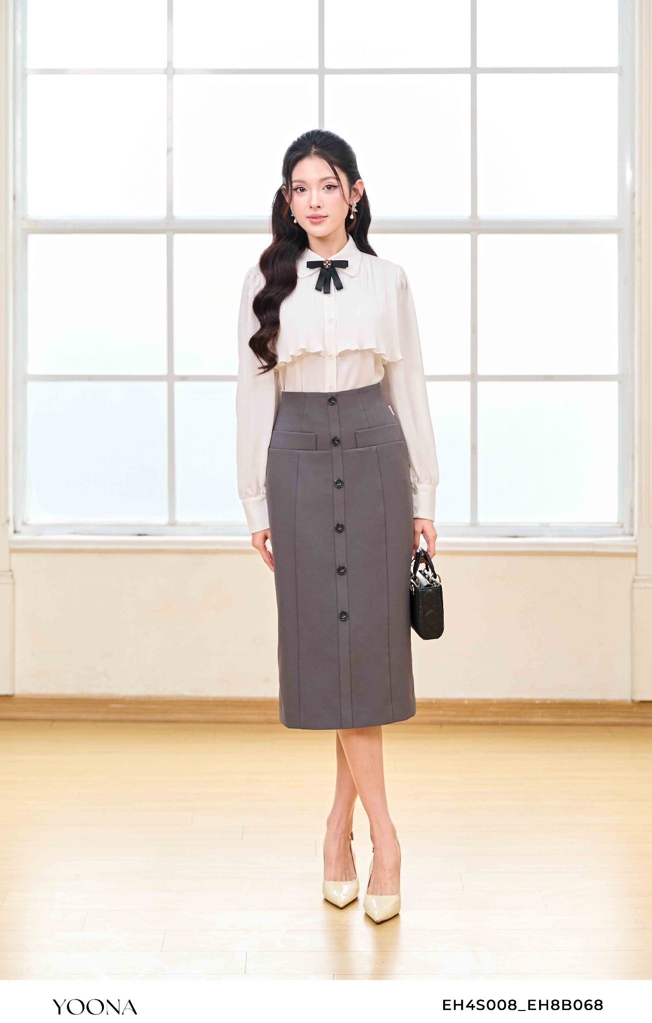 EH8B068 - Juyp twill silk chéo hàn