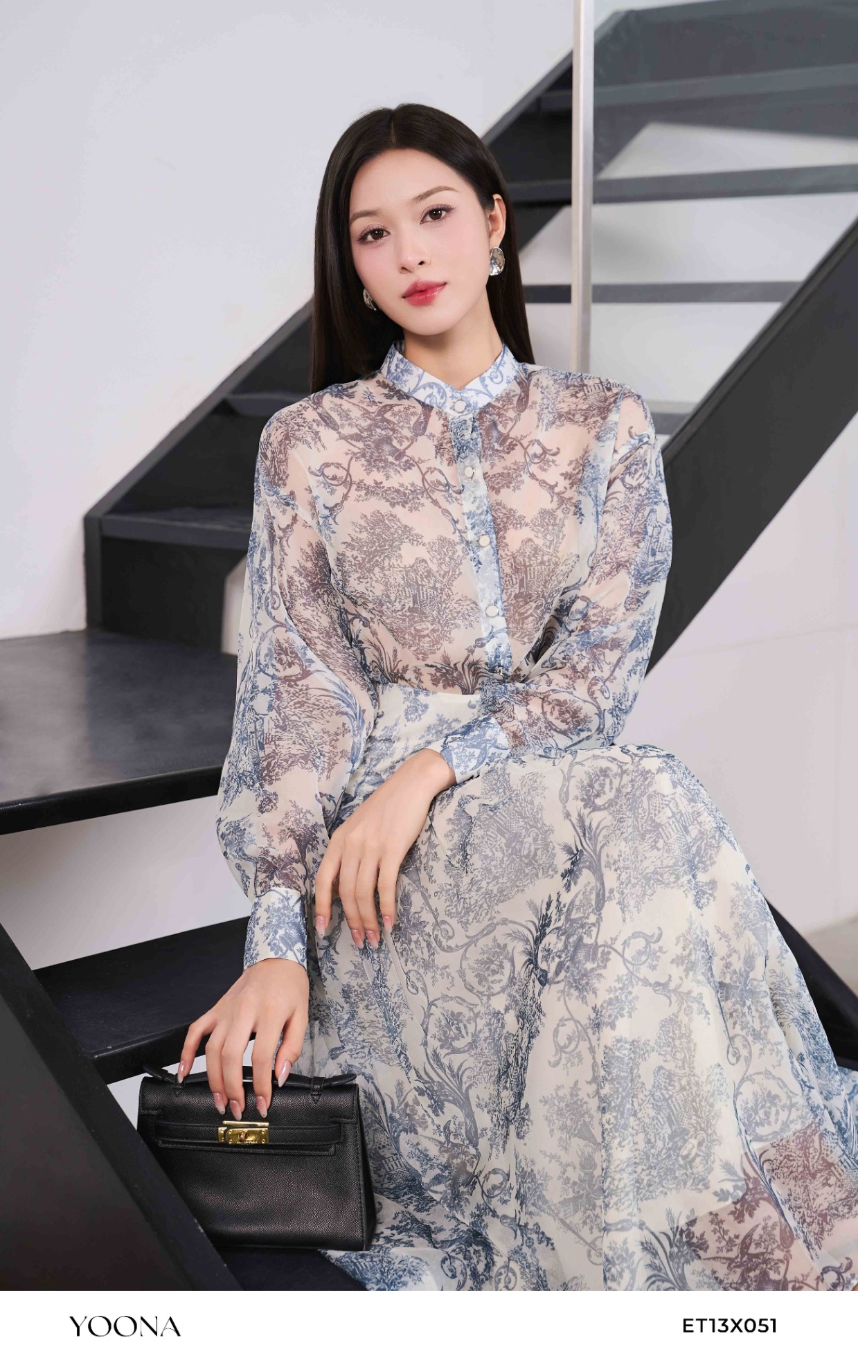 ET13X051 - Sét bộ hoa họa tiết hoa