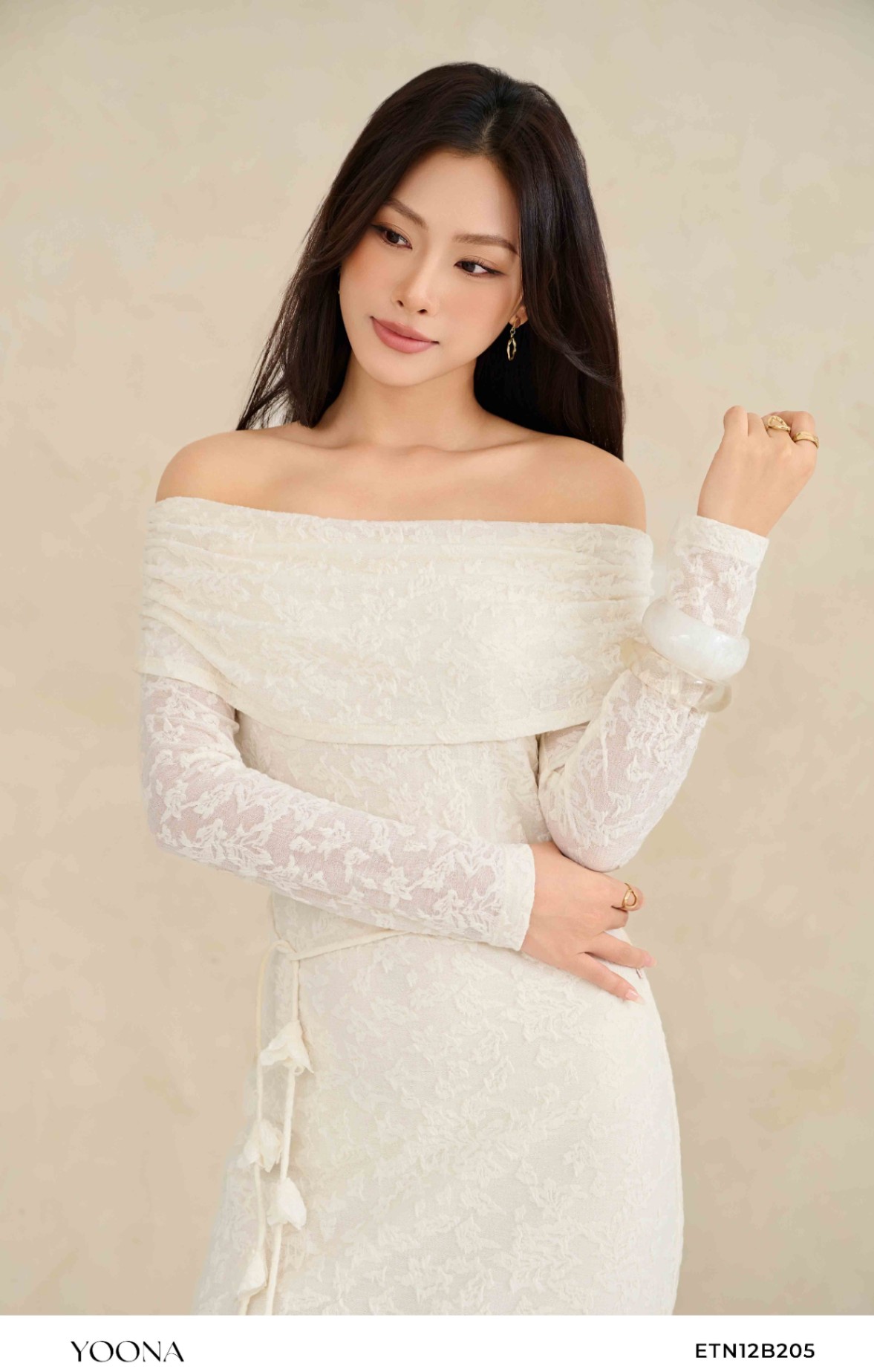 ETN12B205 - Đầm cotton vân nổi