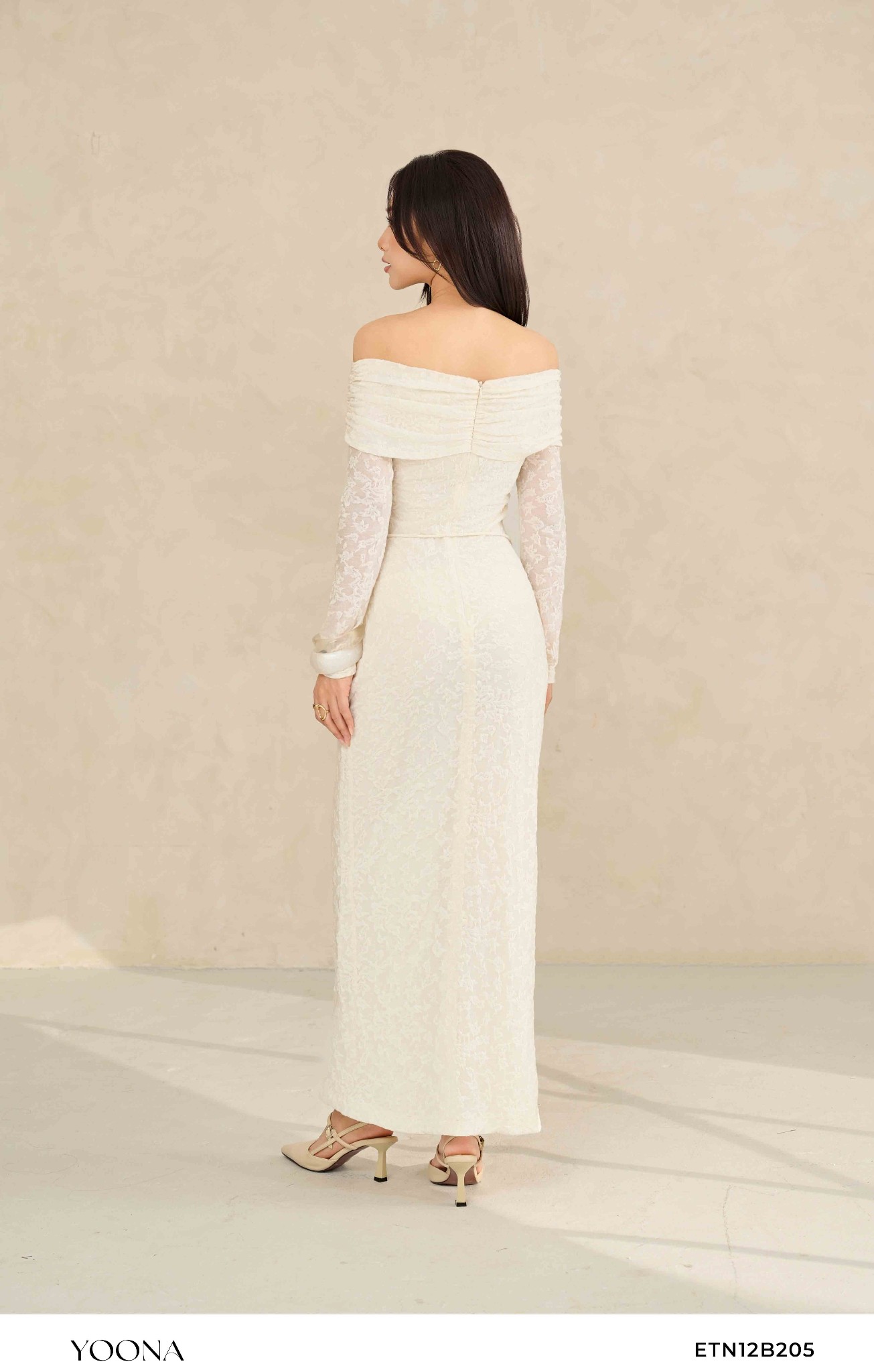 ETN12B205 - Đầm cotton vân nổi
